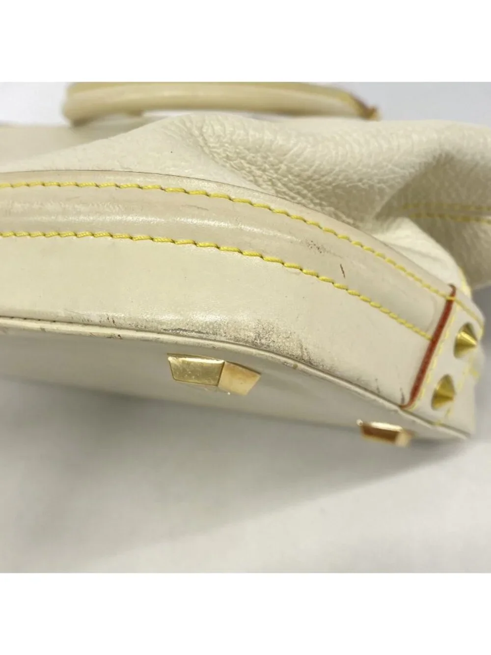 Louis Vuitton Suhali Rockit MM Blanc Handbag
